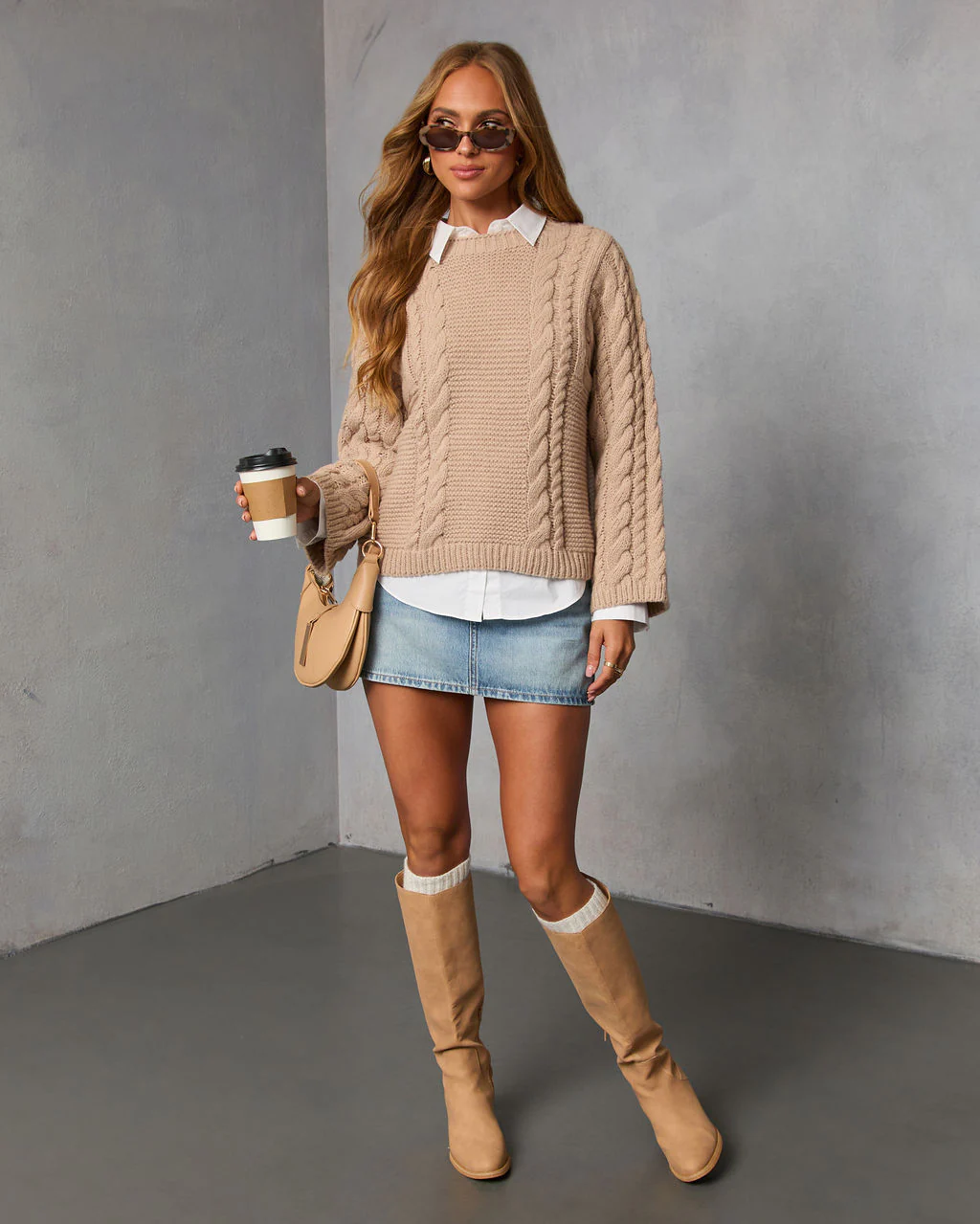 Acorn Trail Cable Knit Sweater - Image 2