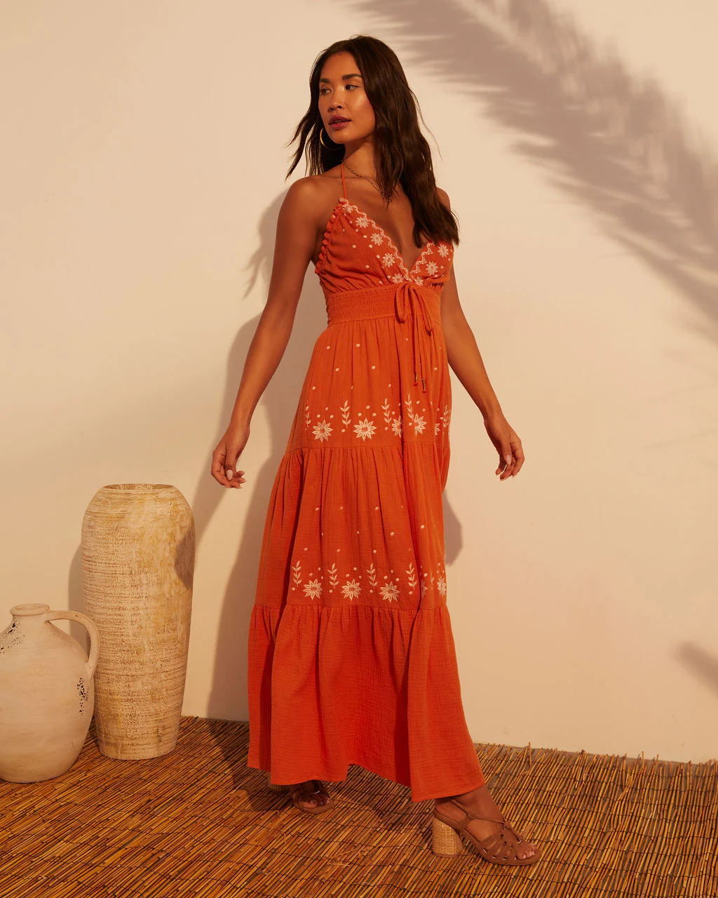 Adaline Tiered Maxi Dress - Image 4