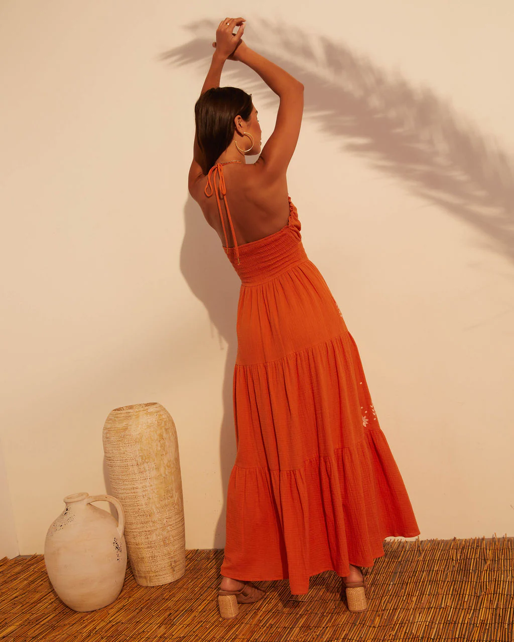 Adaline Tiered Maxi Dress - Image 5