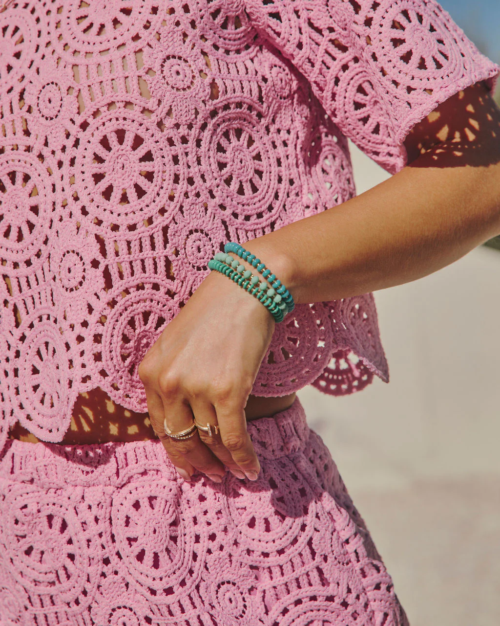 Adenna Beaded Bracelet Set - Image 4