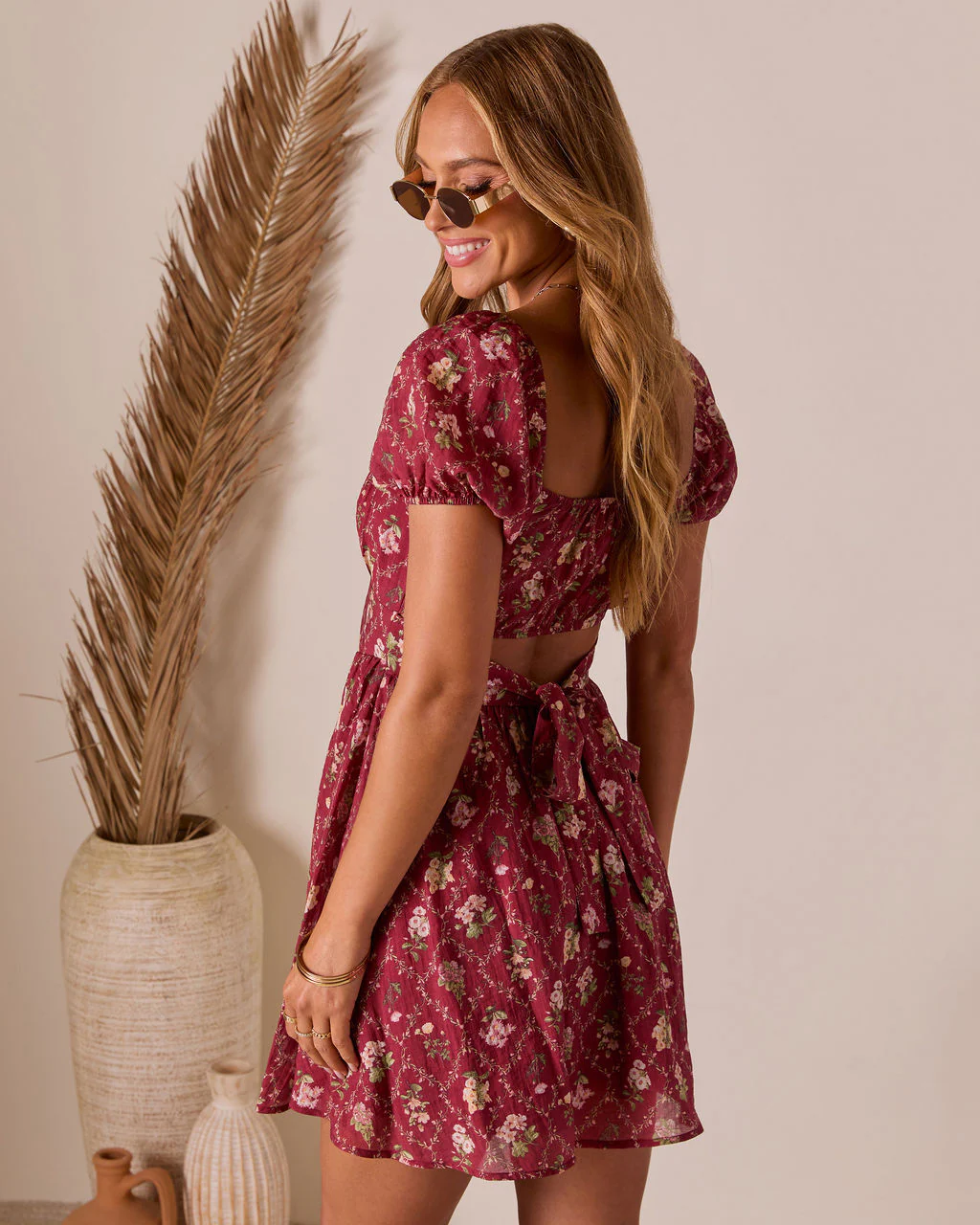 Adinna Scoop Neck Mini Dress - Image 4