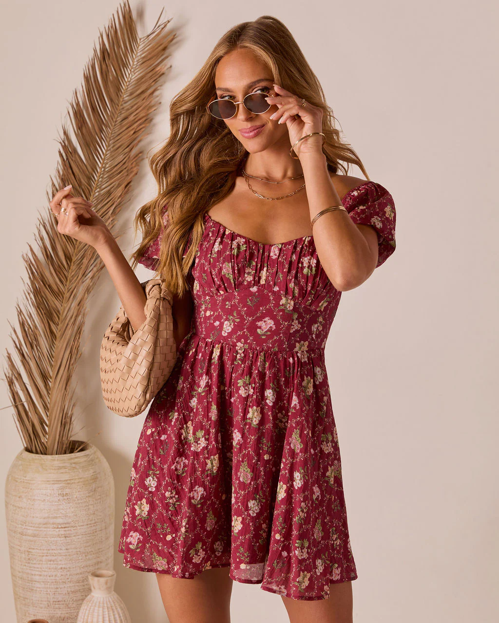Adinna Scoop Neck Mini Dress - Image 5