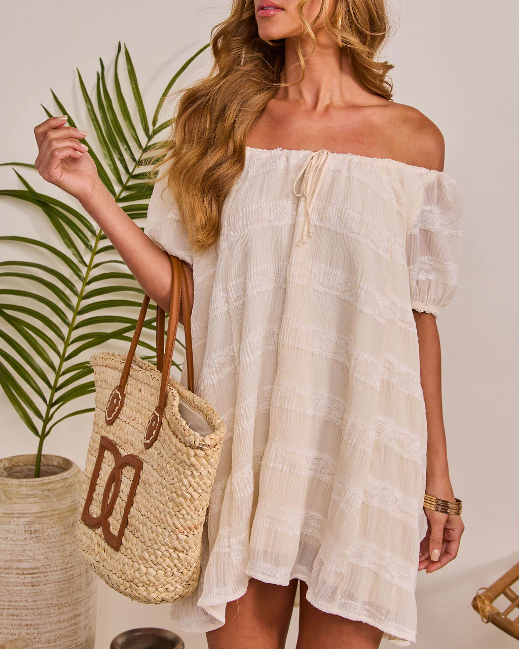 Airy Daydream Chiffon Babydoll Mini Dress - Image 5