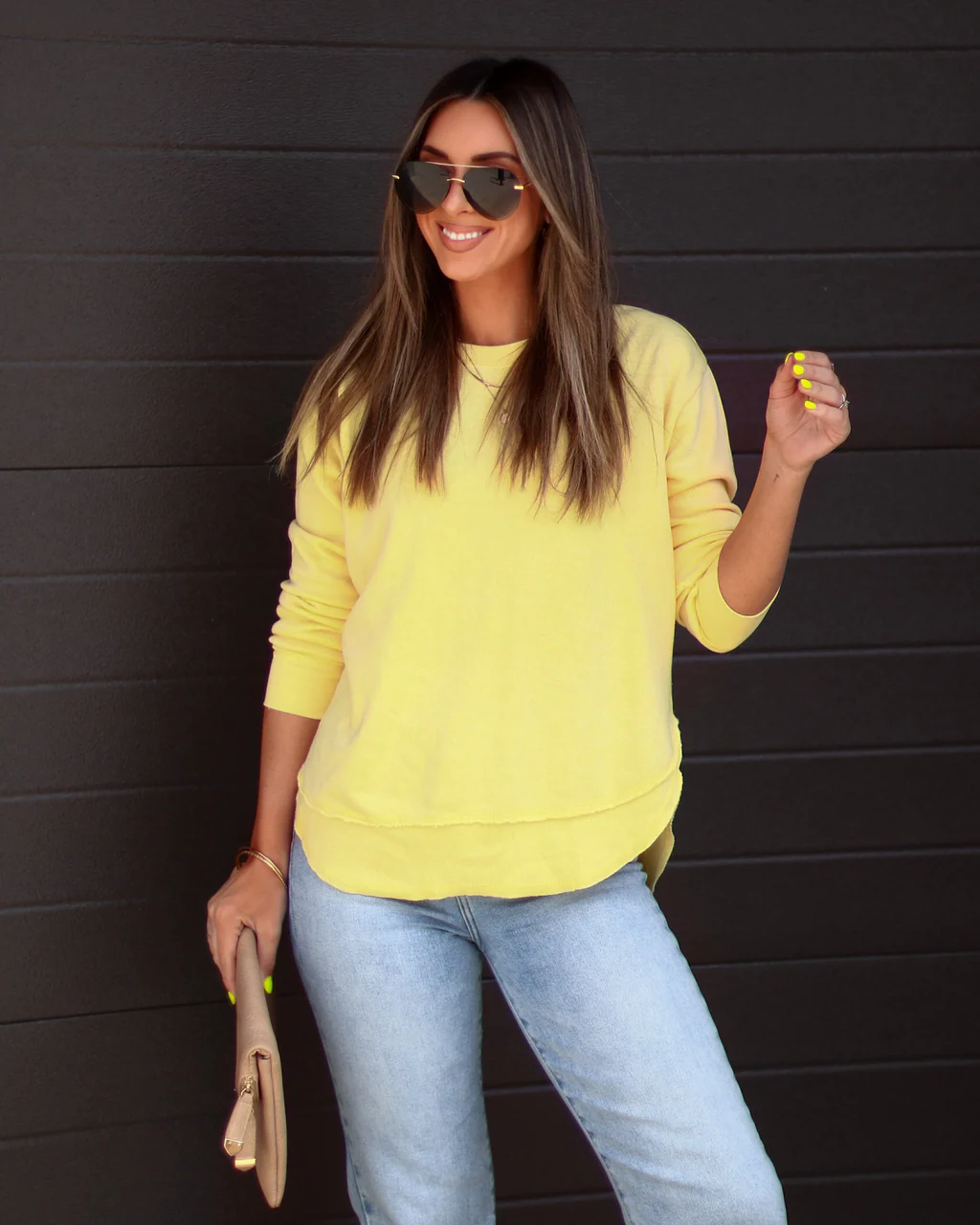 Al Fresco Cotton Blend Knit Pullover