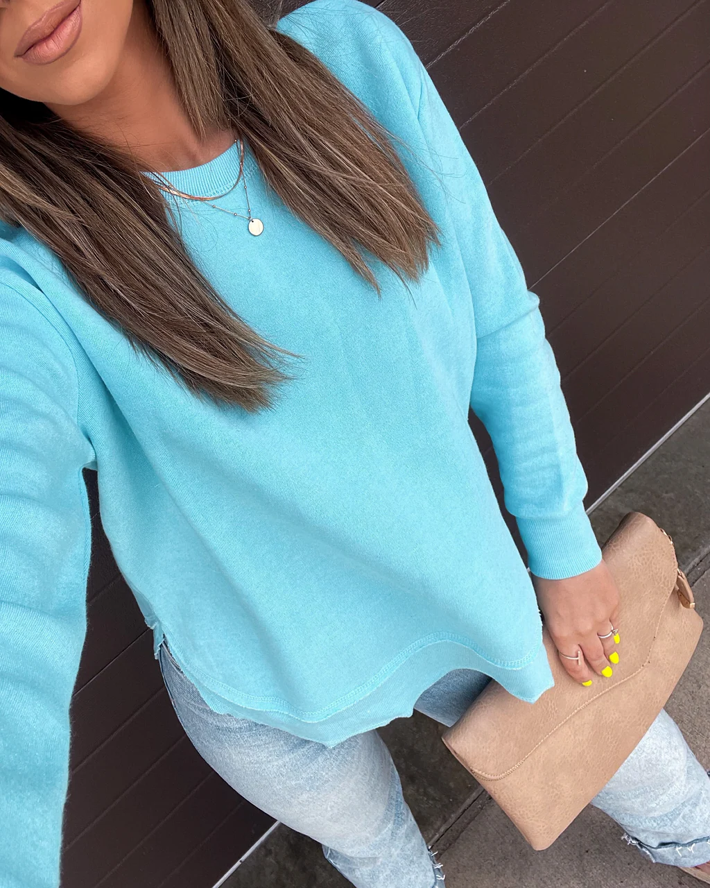 Al Fresco Cotton Blend Knit Pullover - Image 4
