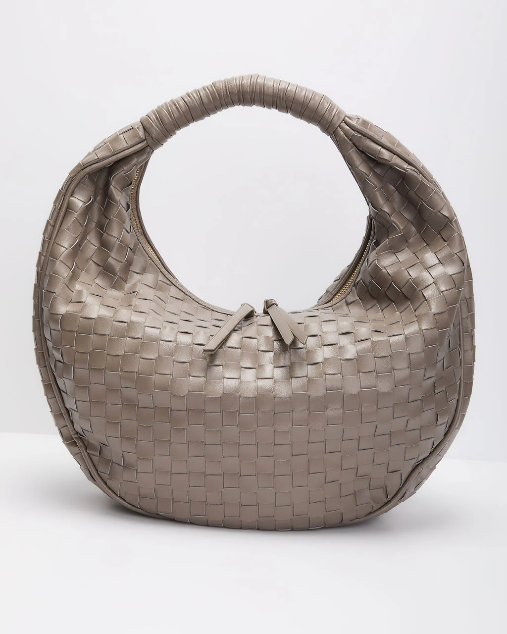 Alania Woven Leather Tote - Image 2