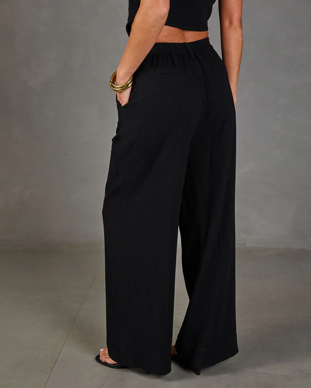 Leva Pocketed Wide Leg Pants - Image 4