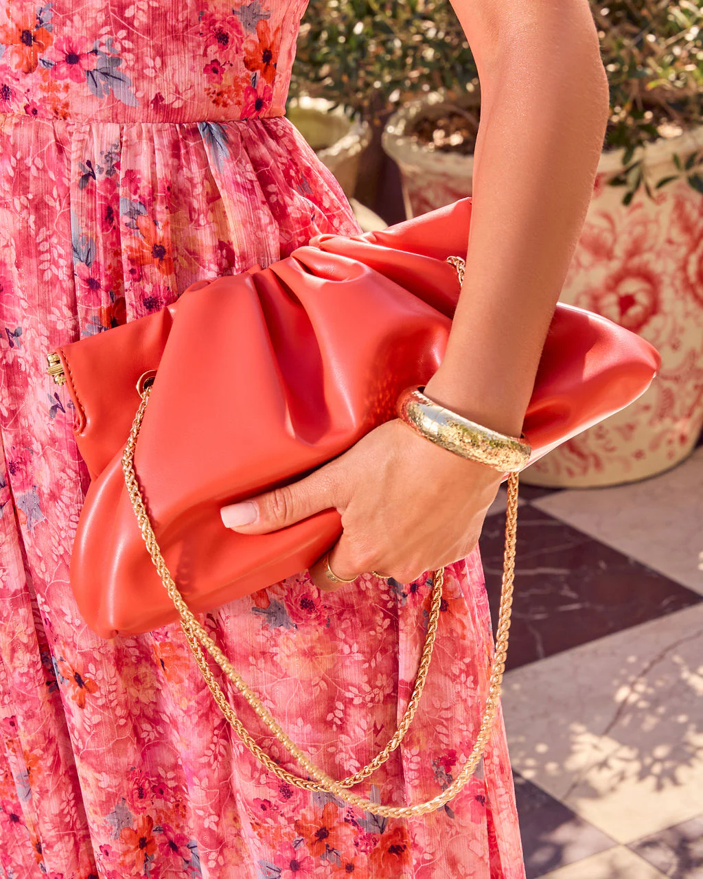 Albelle Pouch Clutch Bag - Image 7