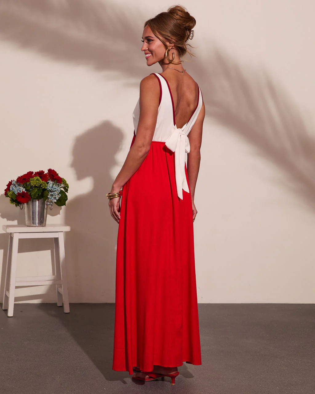 Alexandrea Colorblock Maxi Dress - Image 4