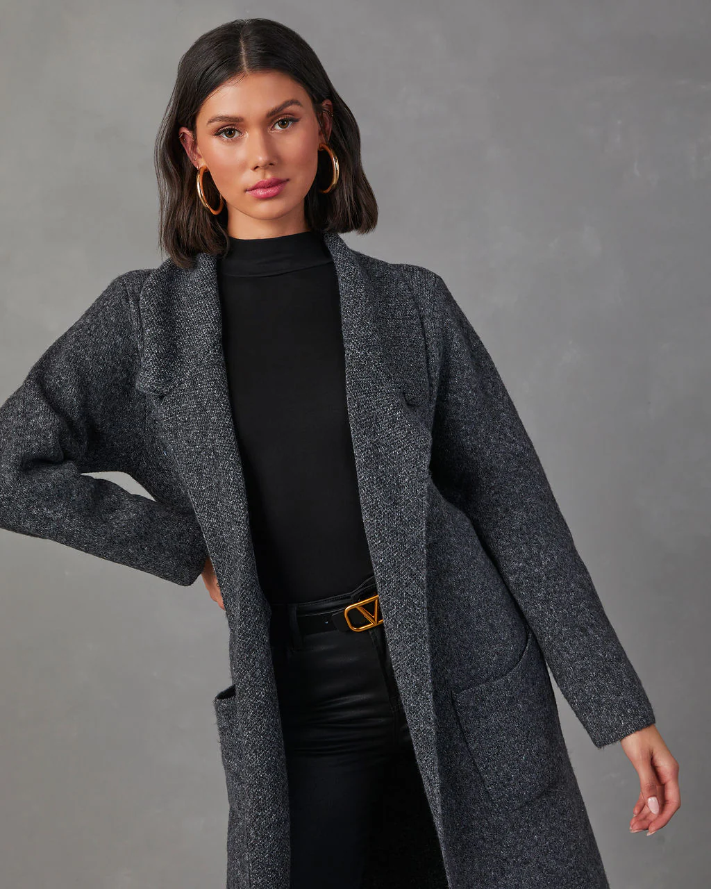 Alexia Pocketed Duster Cardigan - Image 11
