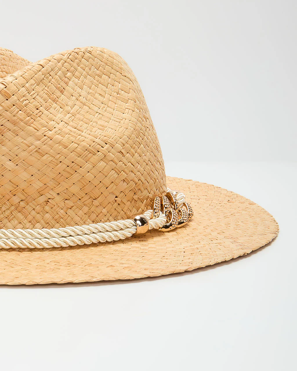 Alisson Rope And Chain Straw Hat - Image 6