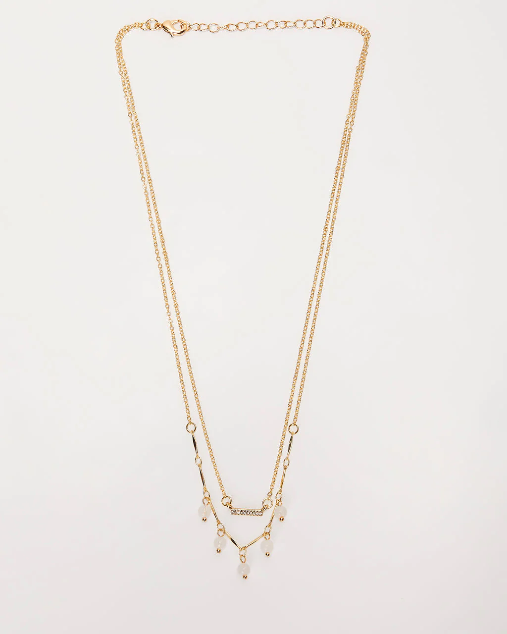 Allie Layered Dainty Necklace - Image 2