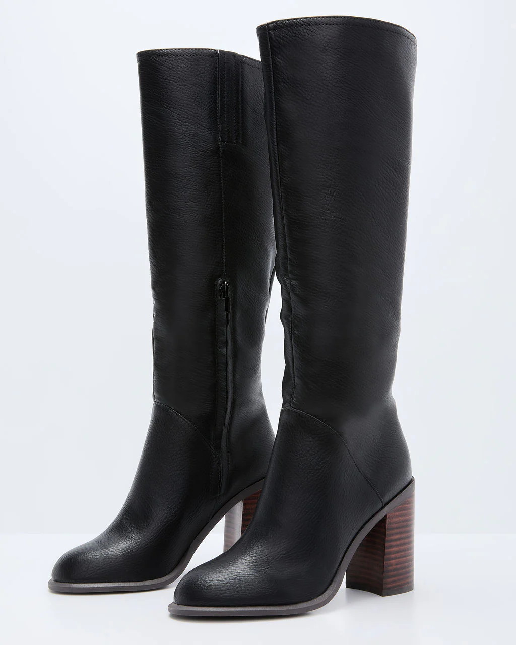 Always Here Block Heel Knee High Boots - Image 2