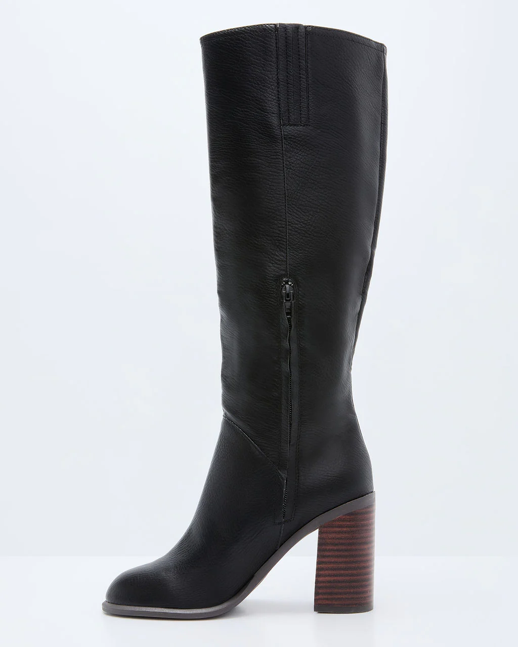 Always Here Block Heel Knee High Boots - Image 4