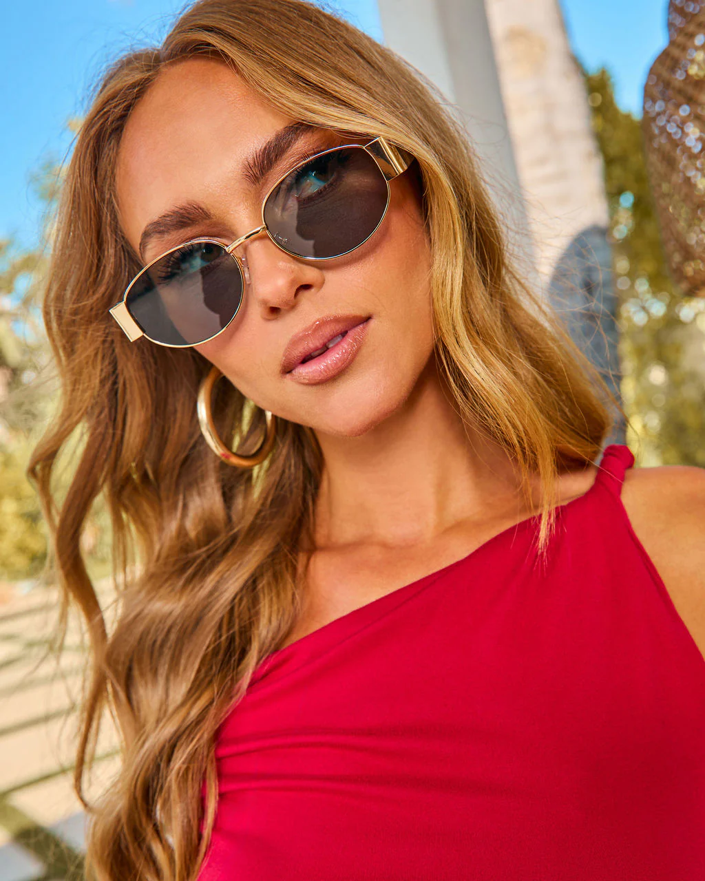 Alysin Round Frame Sunglasses - Image 3
