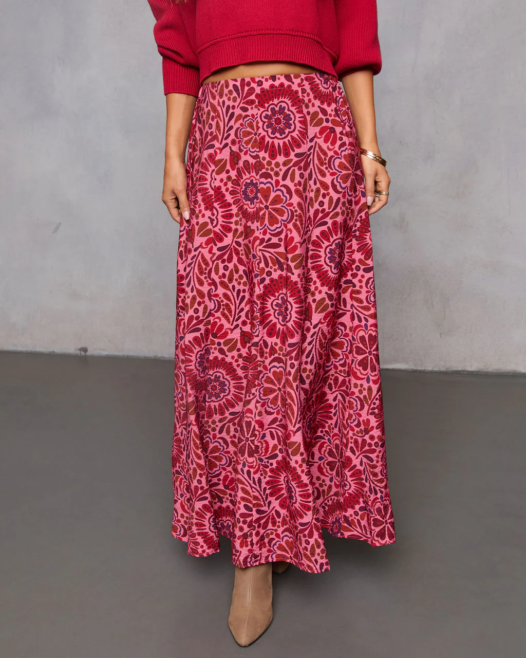 Amber Hour Maxi Skirt - Image 2