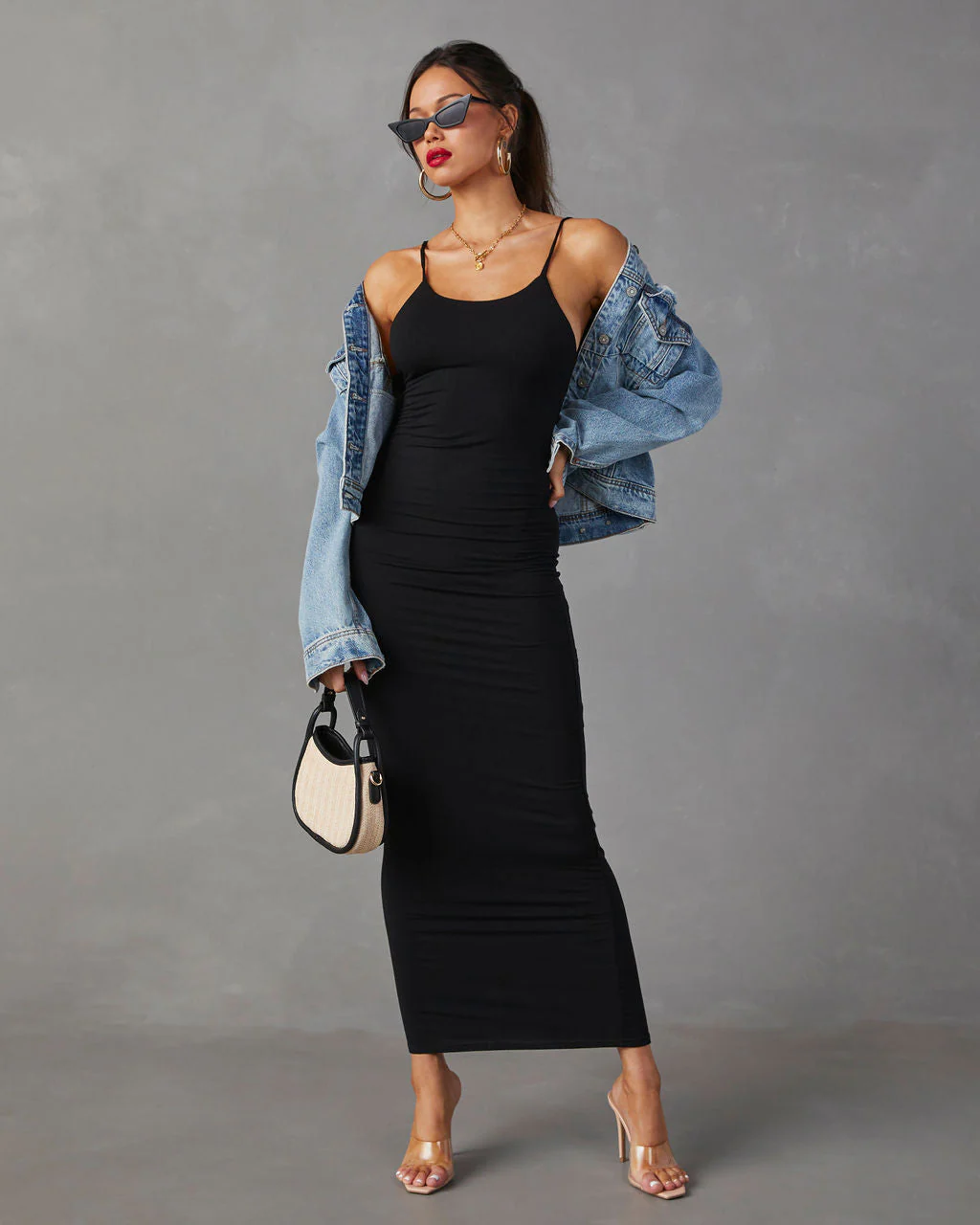 Amiah Low Back Maxi Dress - Image 5