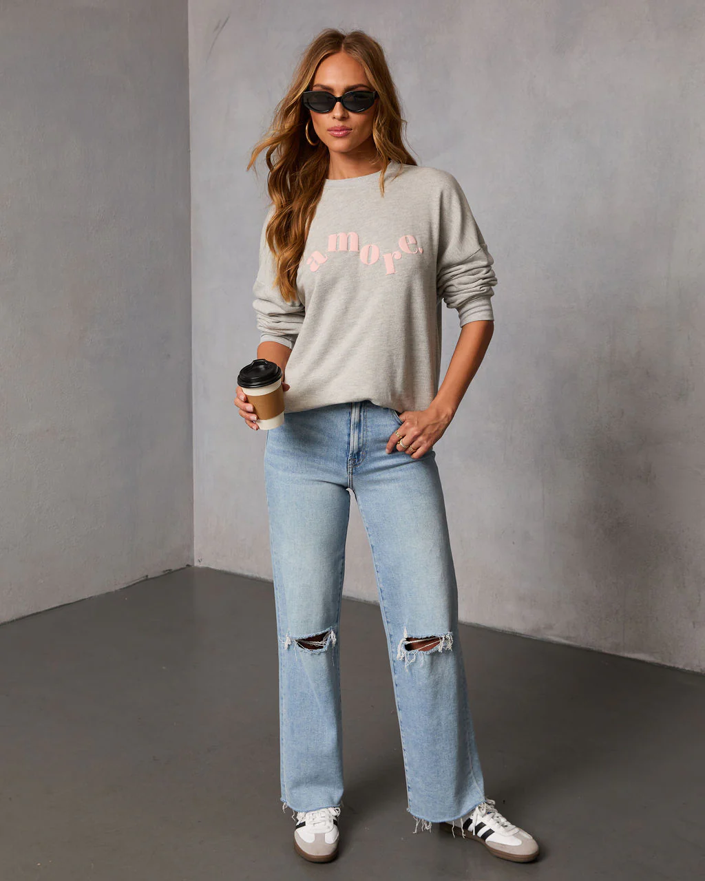 Amour In Motion Graphic Sweatshirt - Image 2