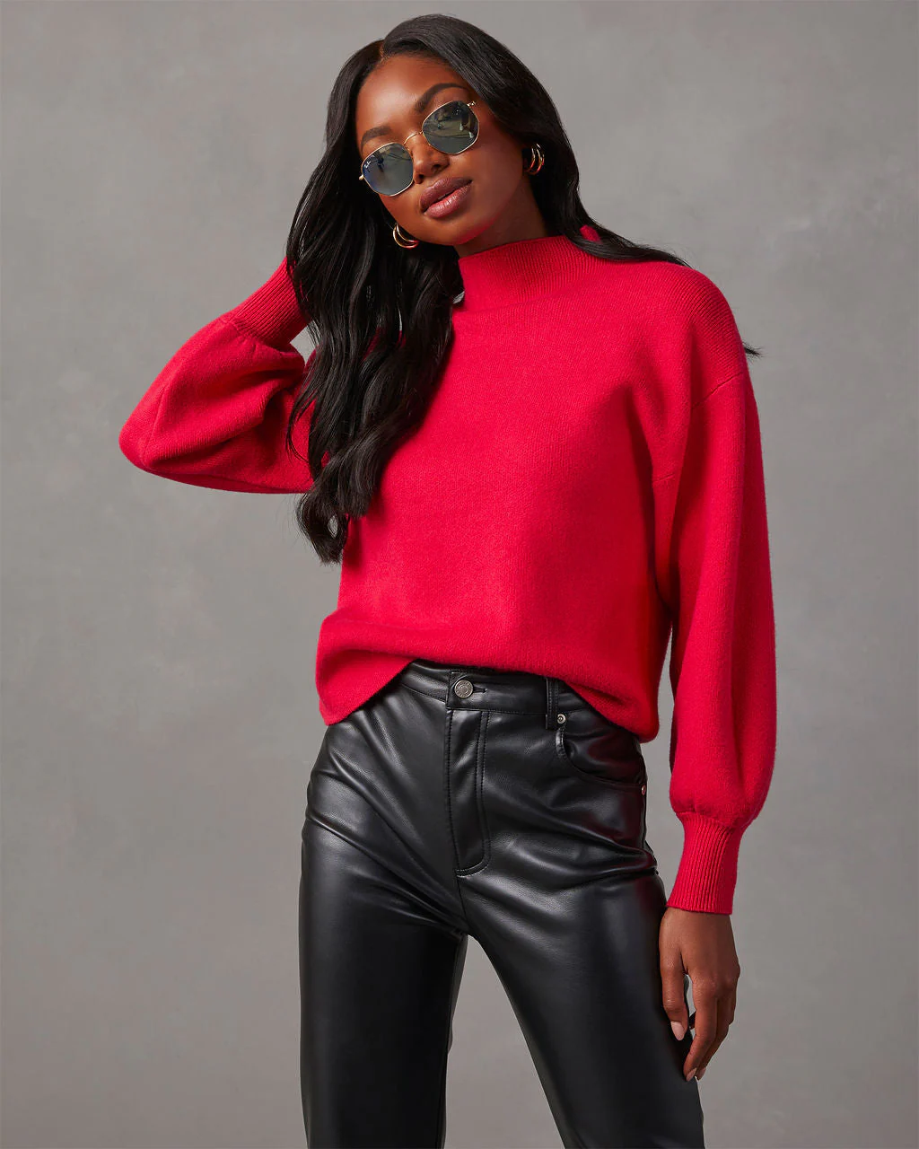 Amsterdam Mock Neck Sweater - Image 24