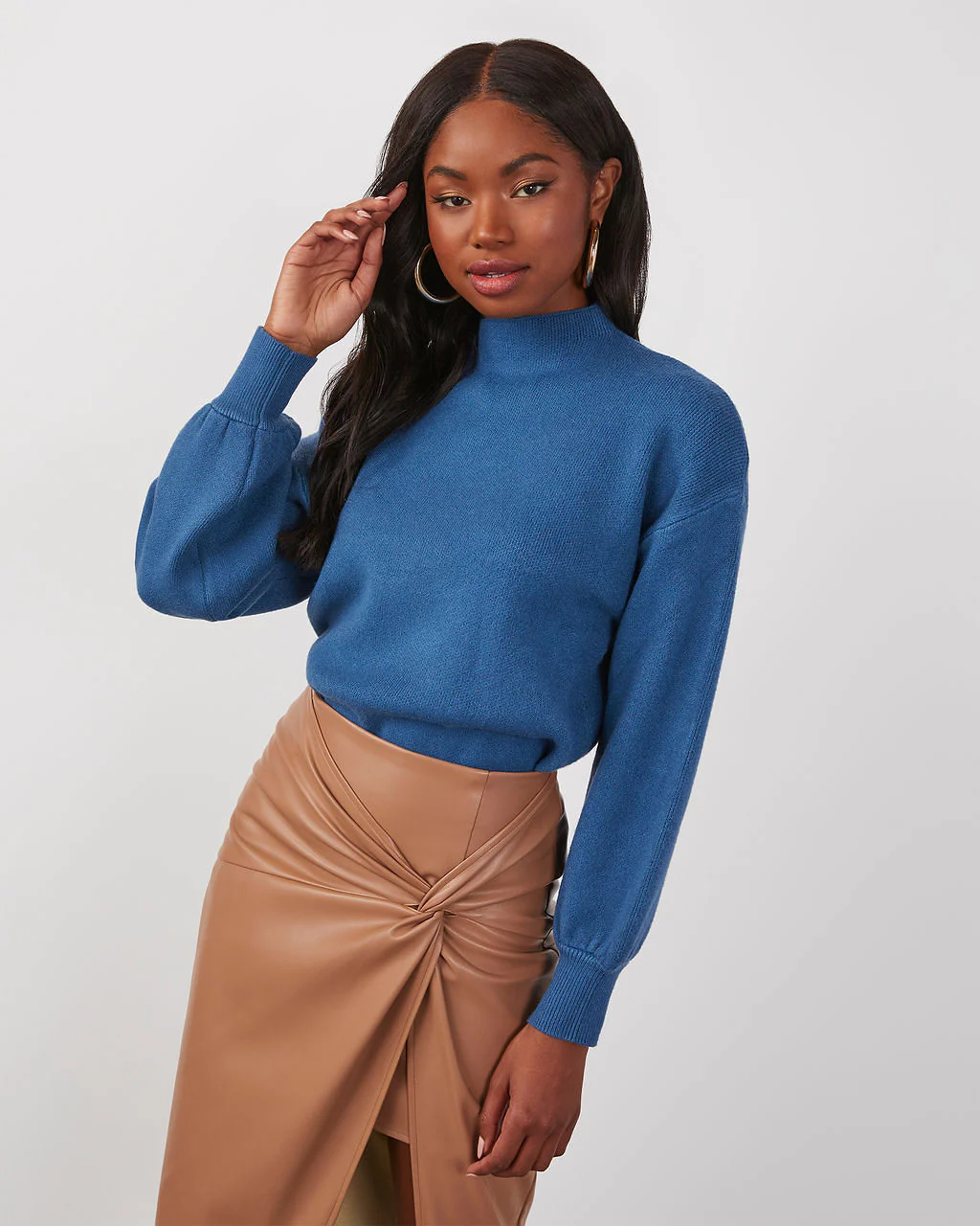 Amsterdam Mock Neck Sweater - Image 28