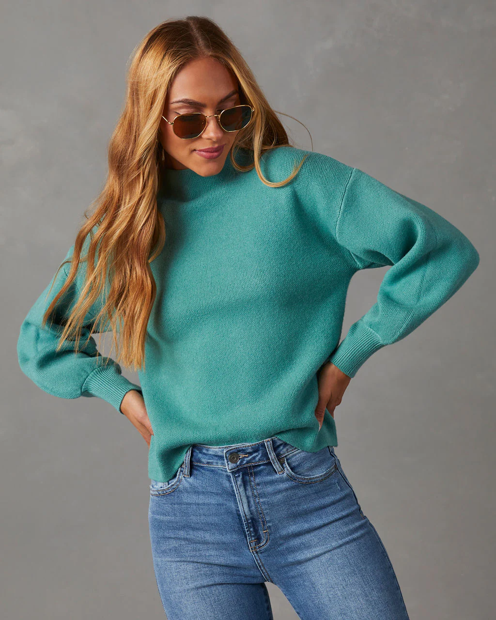 Amsterdam Mock Neck Sweater - Image 44