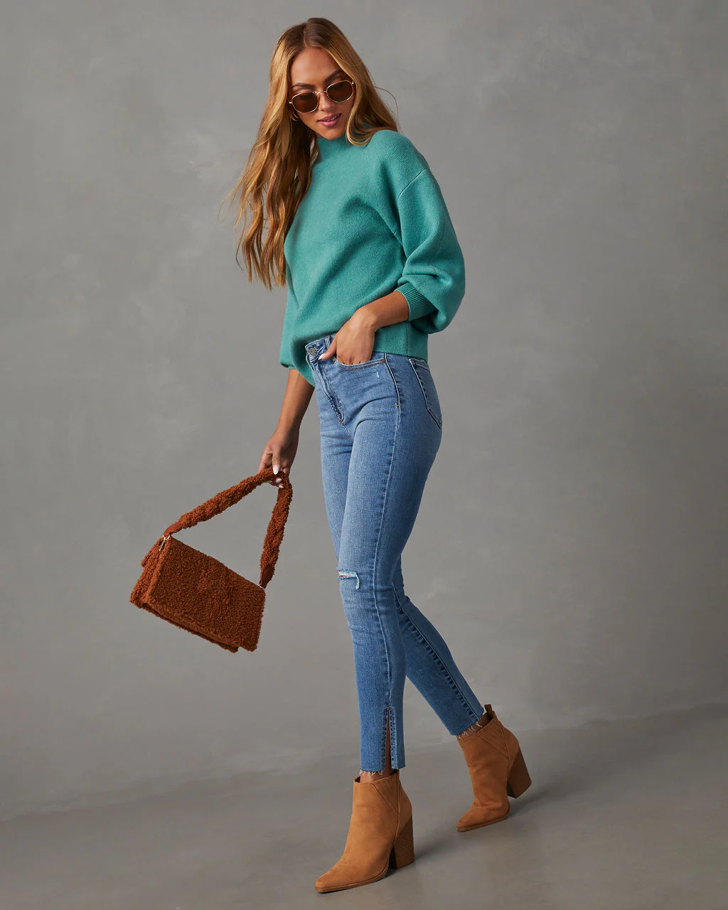 Amsterdam Mock Neck Sweater - Image 45