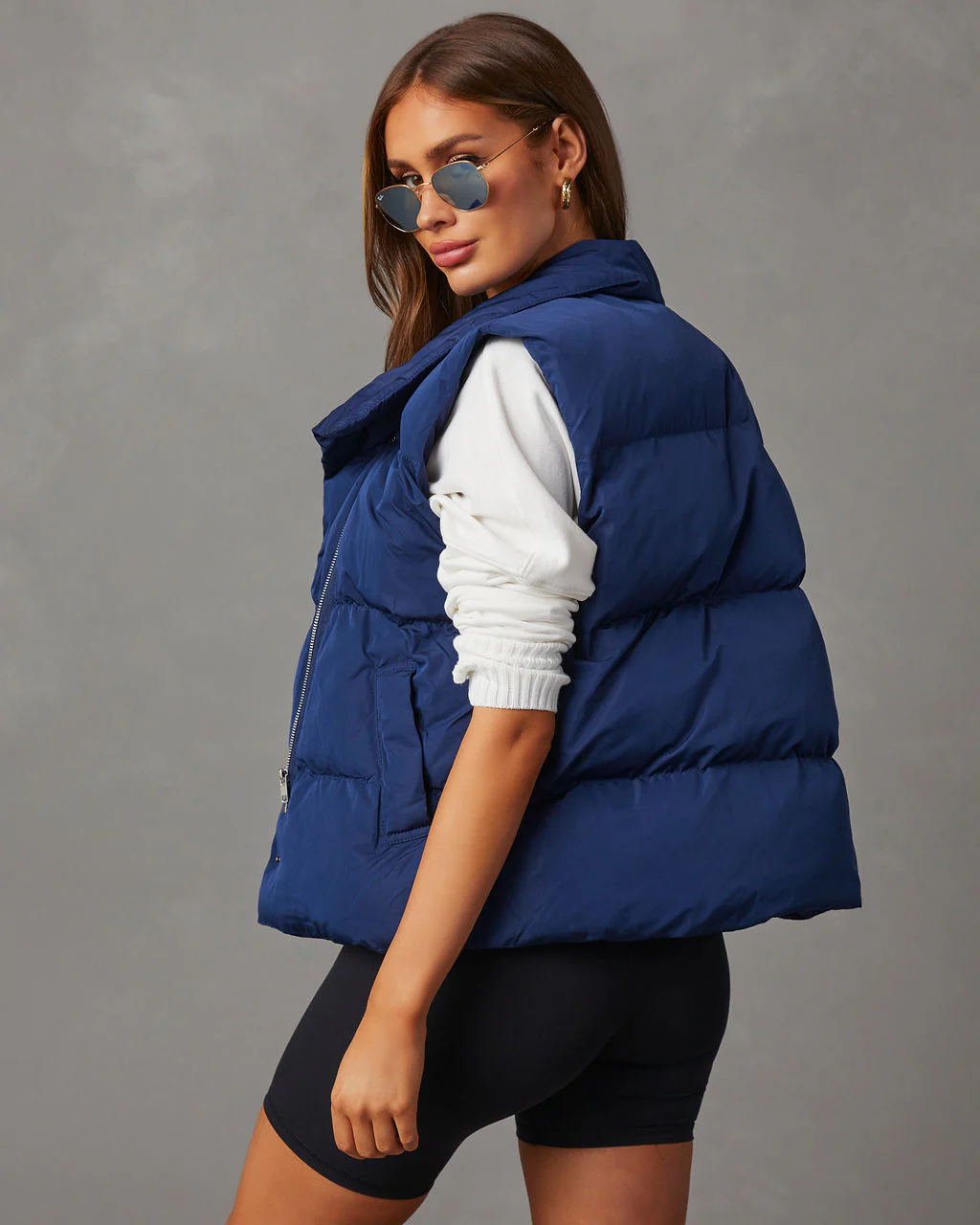 Anna Pocketed Puffer Vest - Image 20