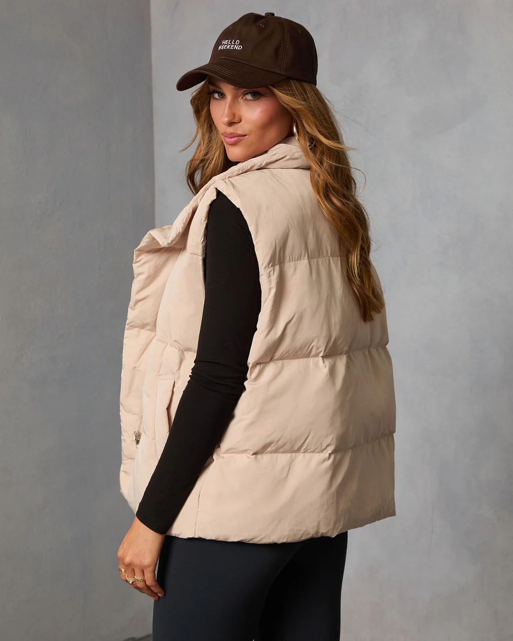 Anna Pocketed Puffer Vest - Image 4