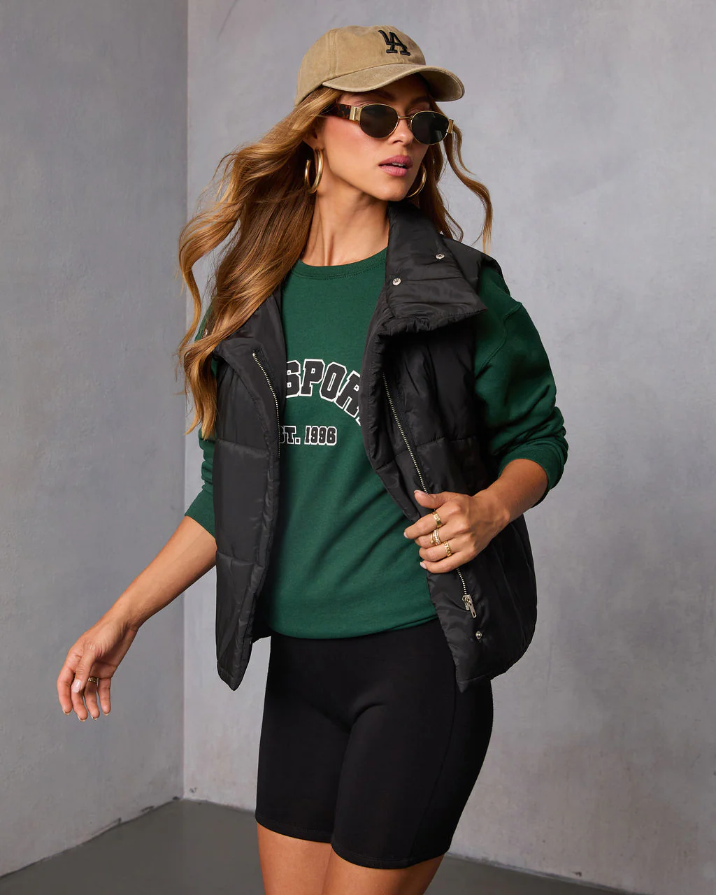Anna Pocketed Puffer Vest - Image 9