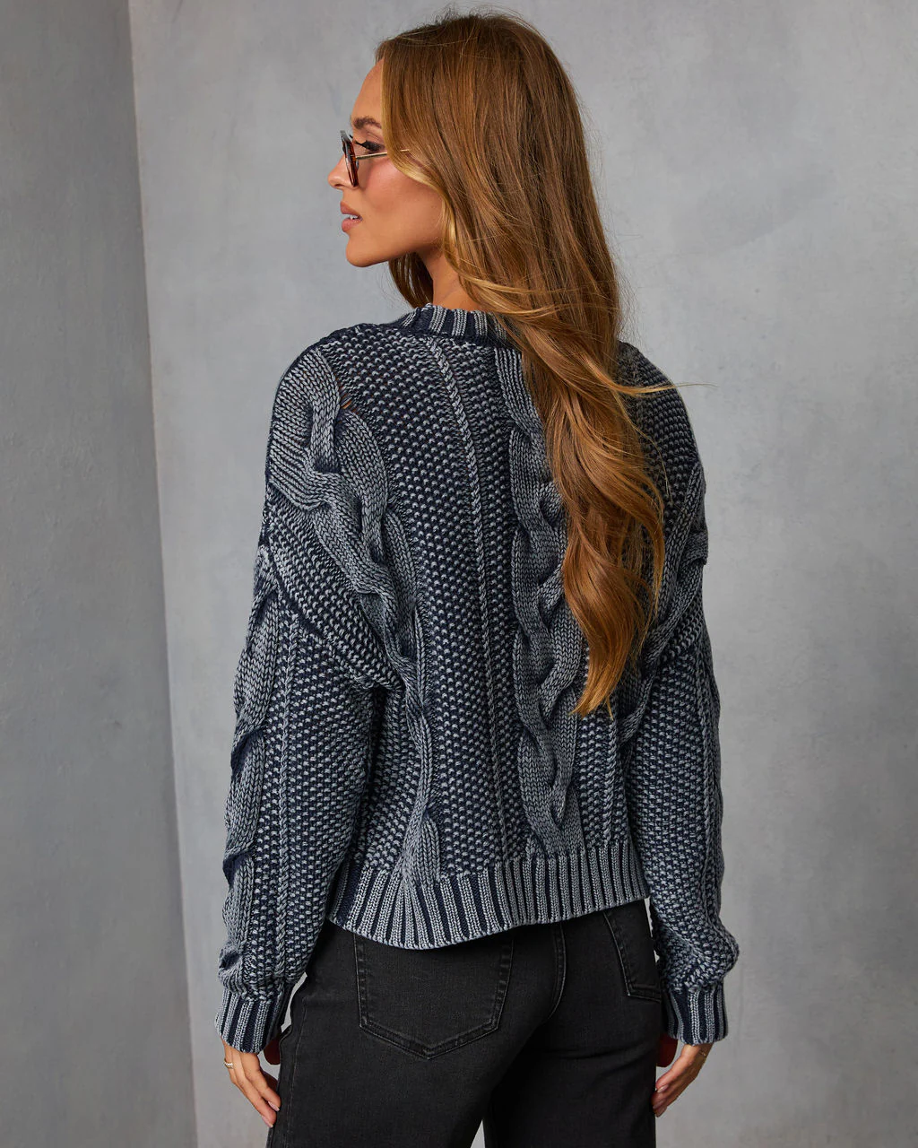 Annamarie Cable Knit Sweater - Image 4