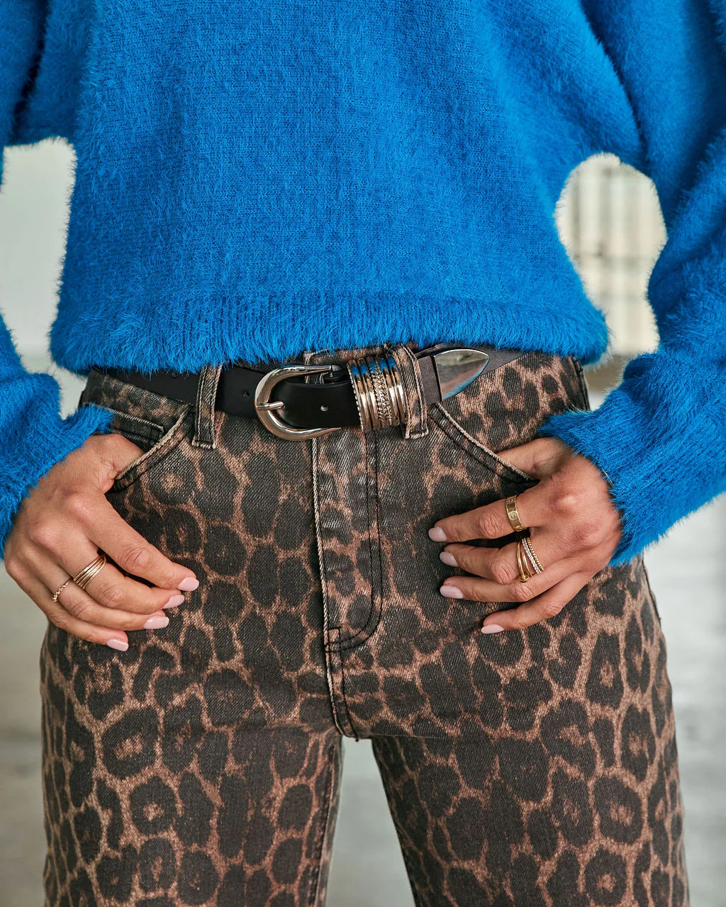Annine Metal Ring Waist Belt - Image 4