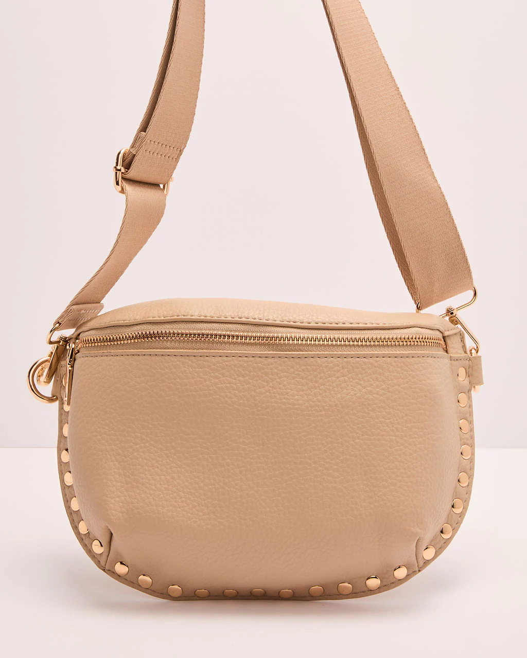 Aralyn Studded Vegan Leather Belt Bag - Image 9