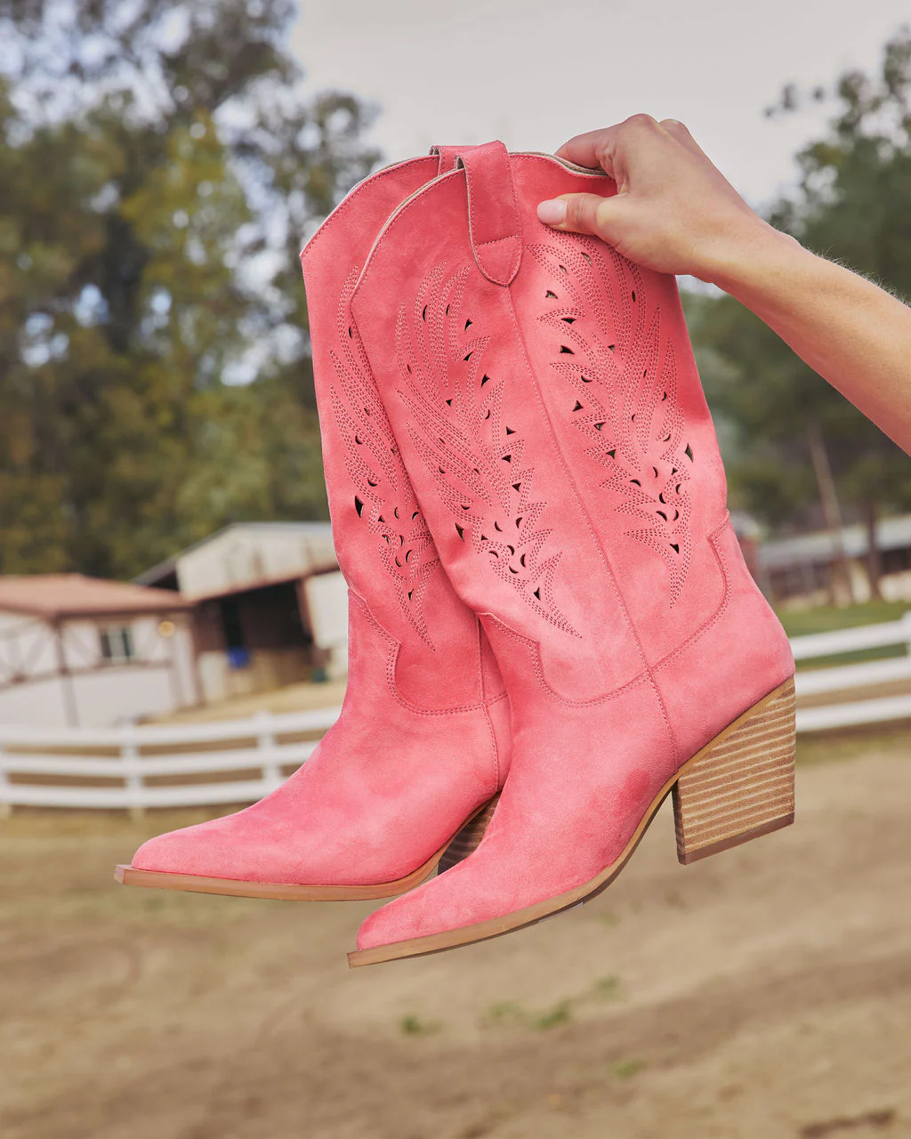 Arnell Laser Cut Western Boot - Image 27