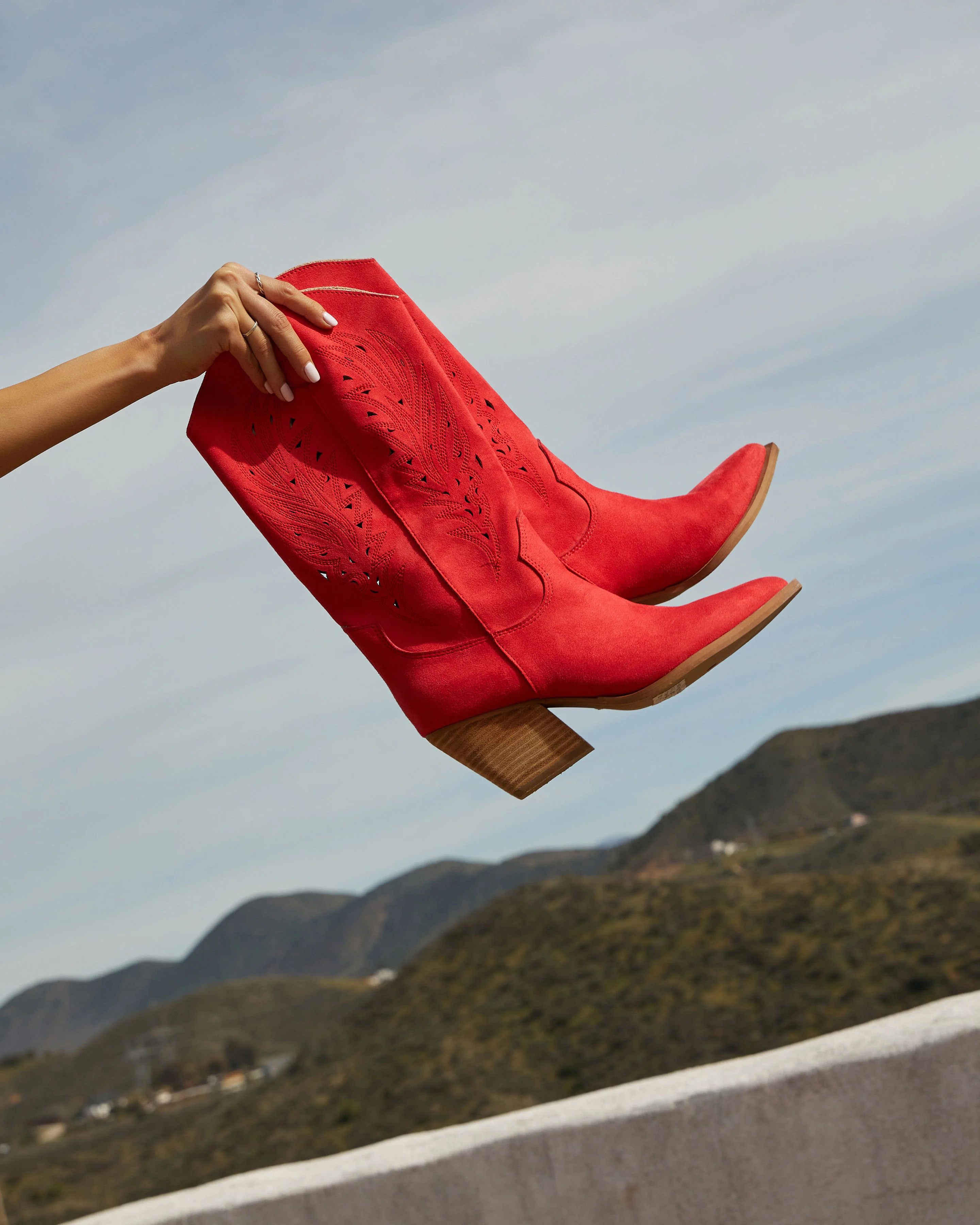 Arnell Laser Cut Western Boot - Image 9