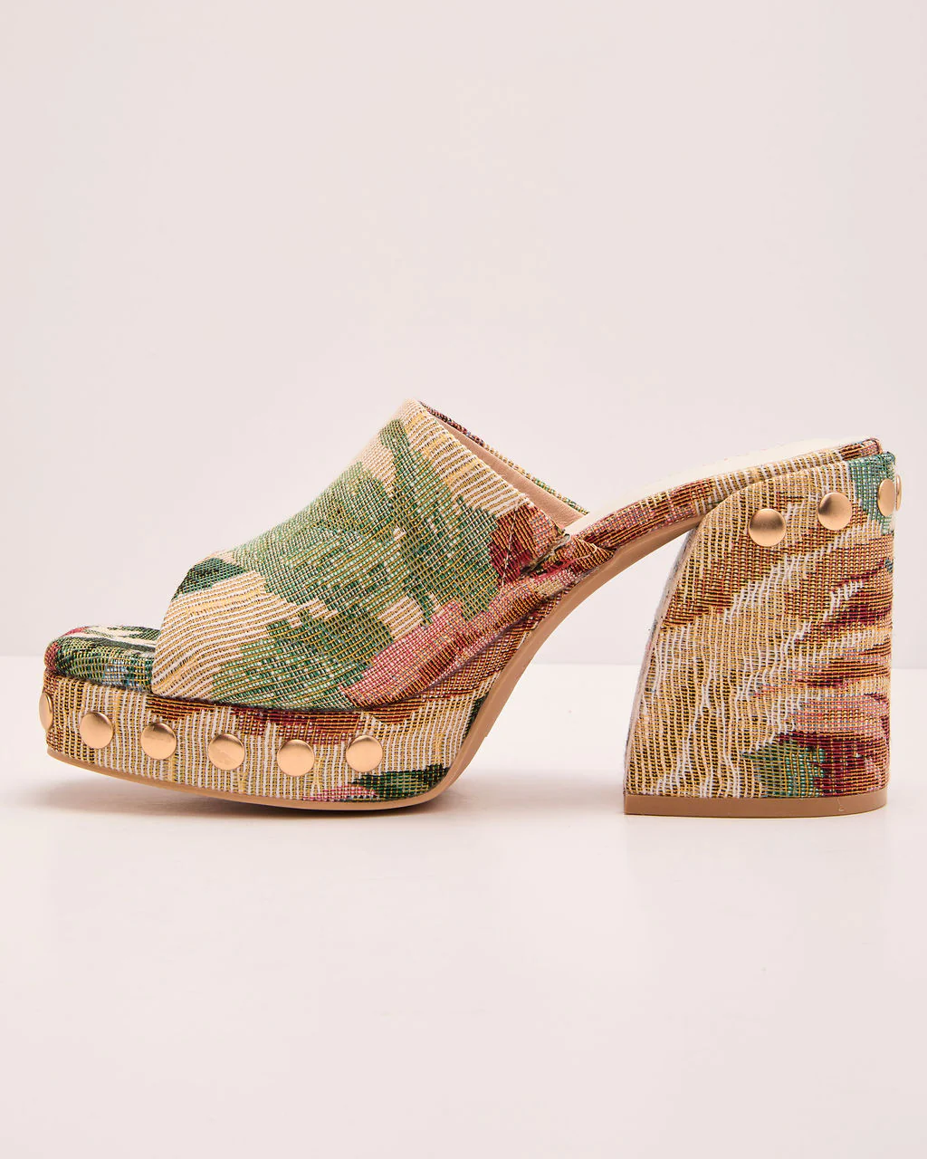 Asha Studded Platform Mule - Image 3