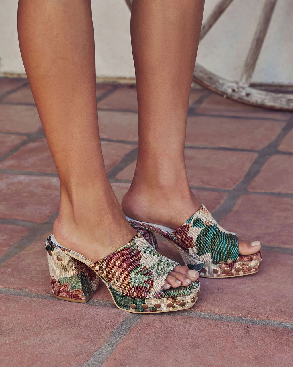 Asha Studded Platform Mule - Image 5