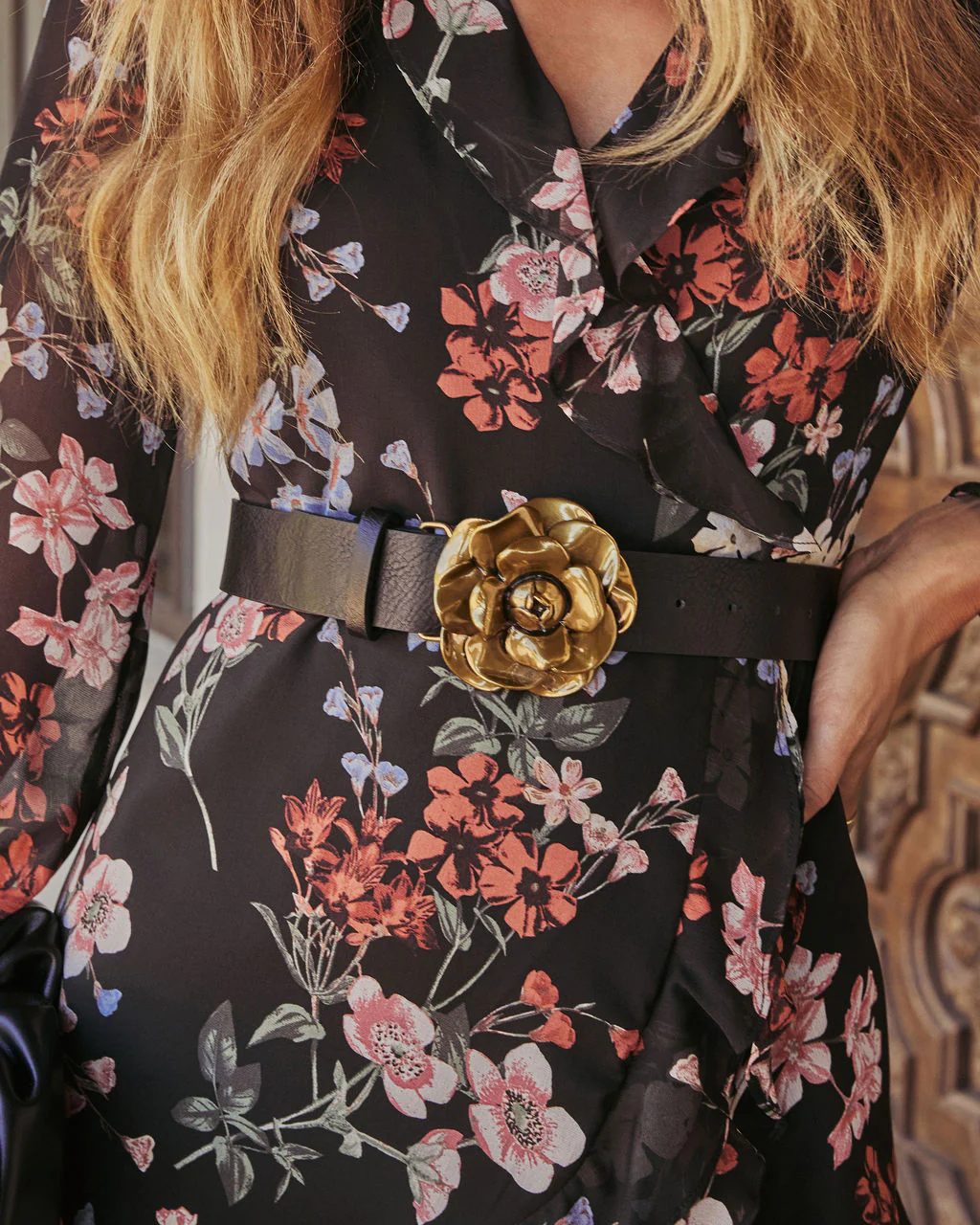 Ashglow Flower Buckle Belt - Image 2