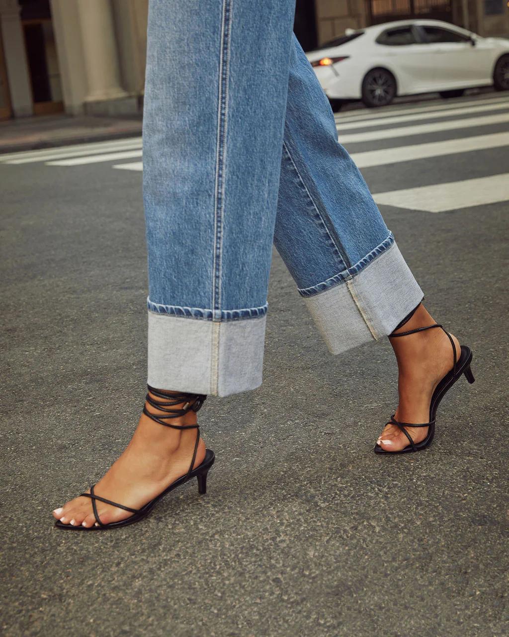 Ashland Stretch High Rise Straight Leg Jeans - Image 6