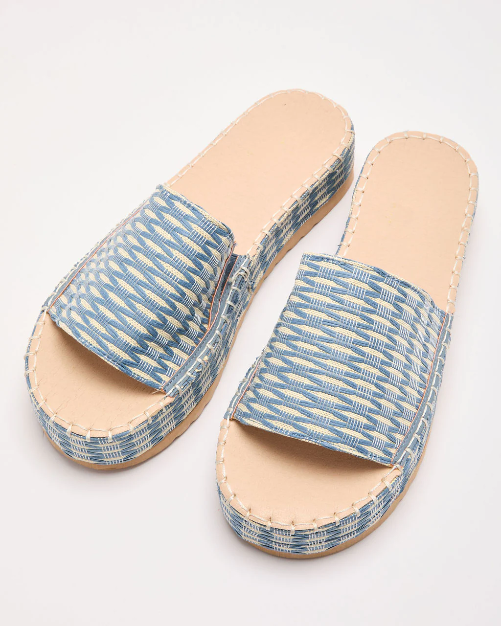 Ashlen Raffia Platform Sandals - Image 2