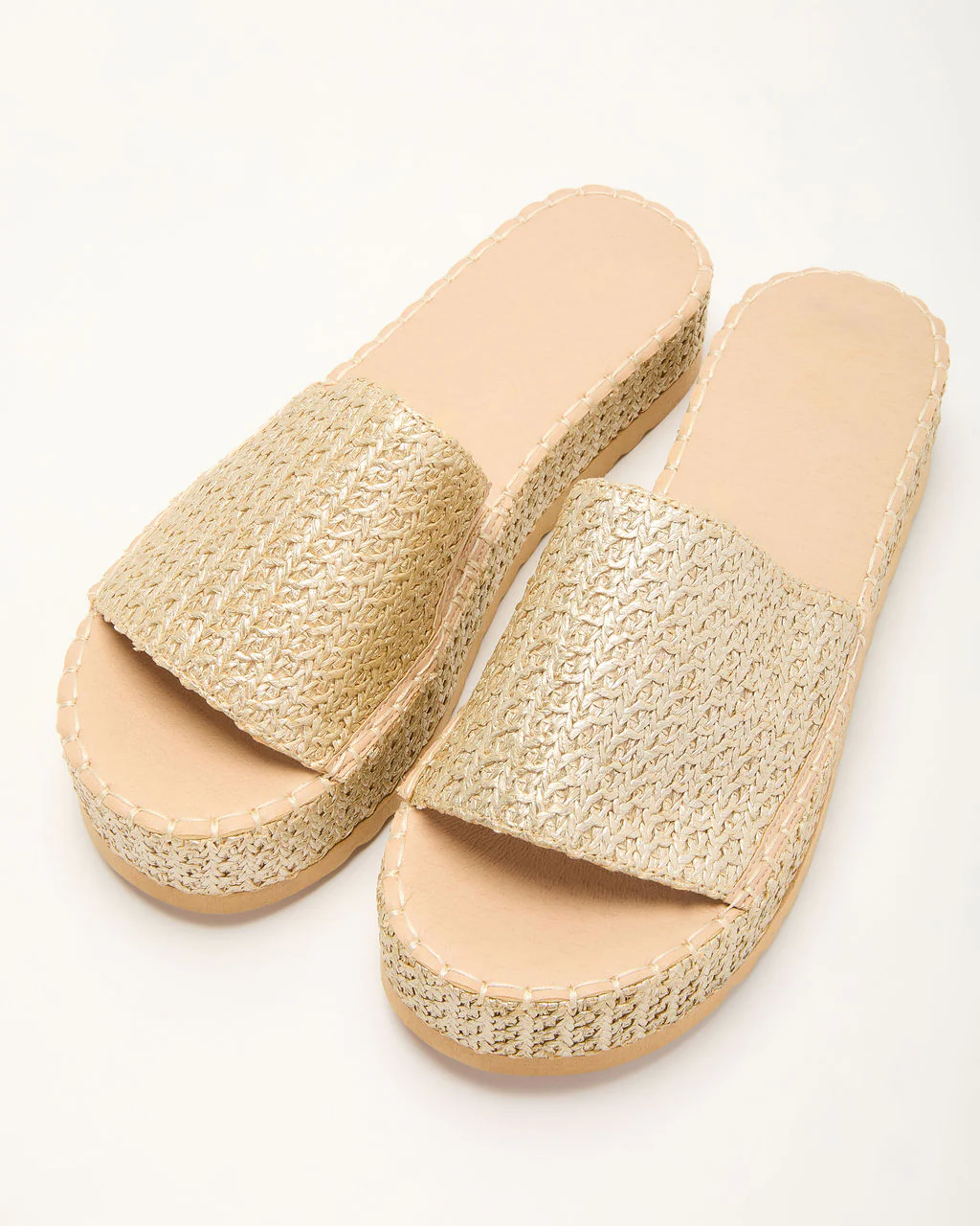 Ashlen Raffia Platform Sandals - Image 20