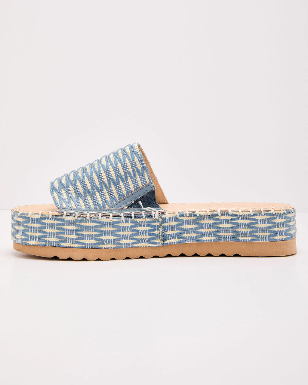Ashlen Raffia Platform Sandals - Image 3