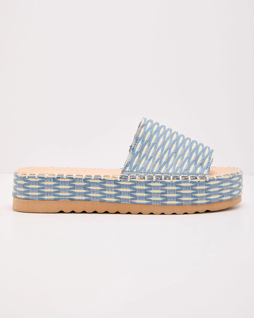 Ashlen Raffia Platform Sandals - Image 6