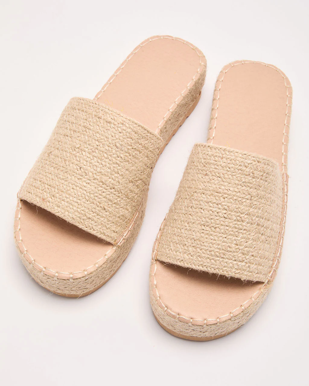 Ashlen Raffia Platform Sandals - Image 8