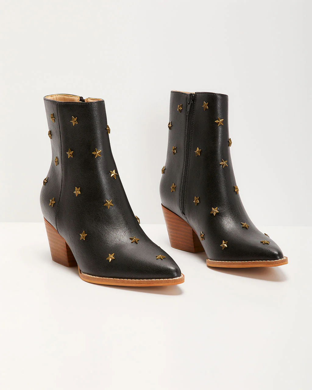 Audrie Star Studded Western Booties - Image 4