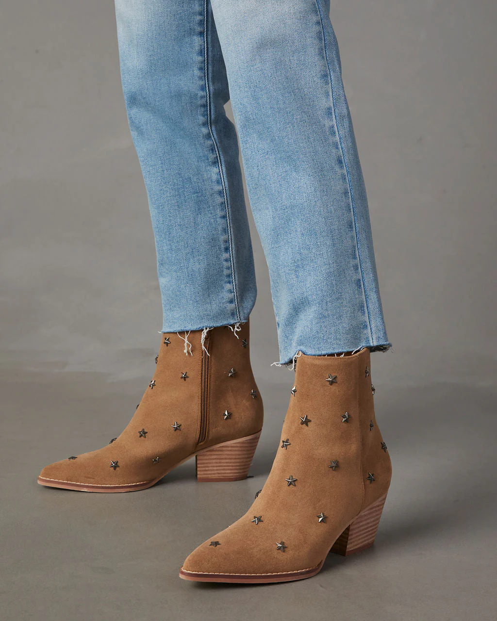 Audrie Star Studded Western Booties - Image 7
