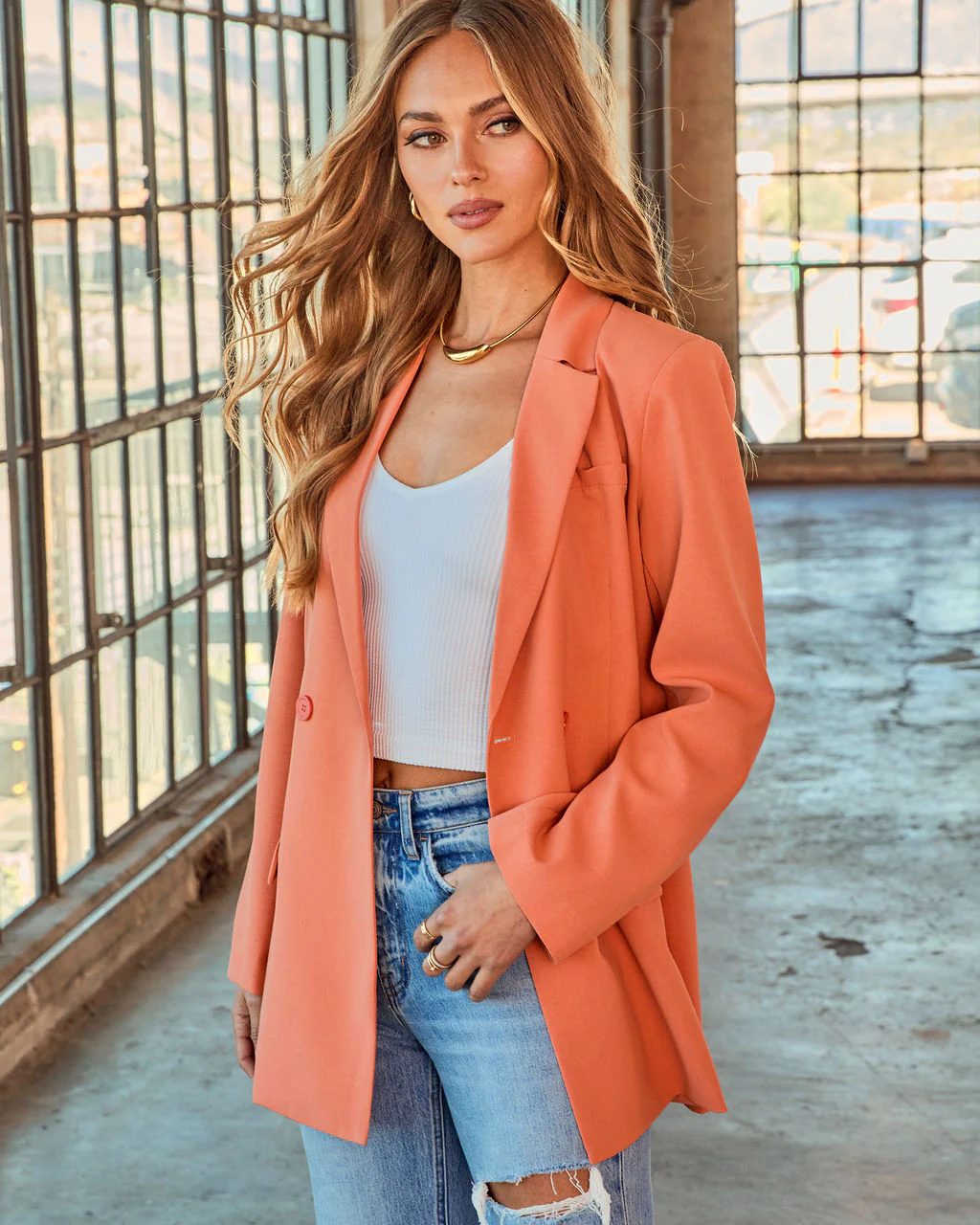 Aurelie Double Breasted Blazer - Image 3