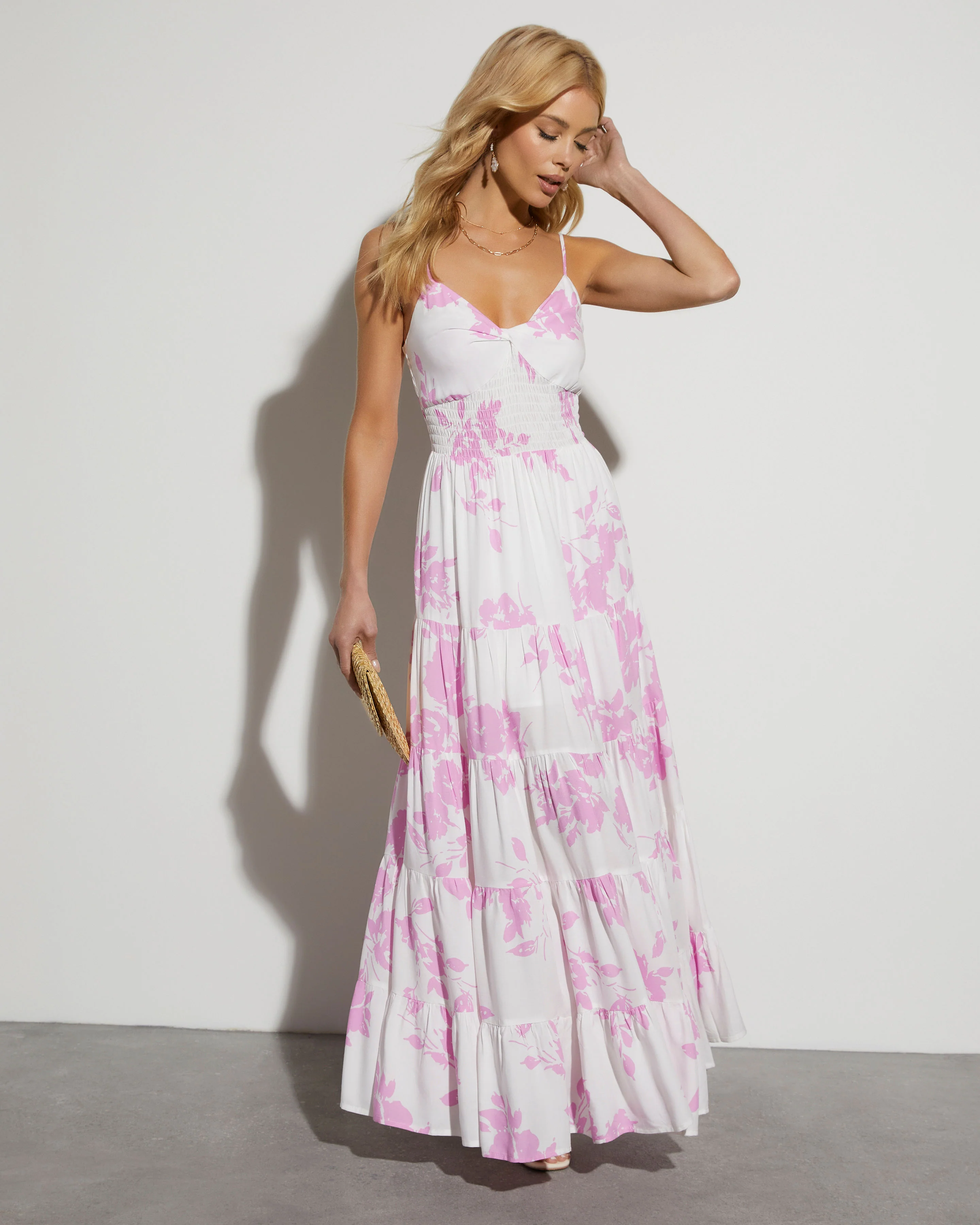 Aurora Floral Maxi Dress - Image 6