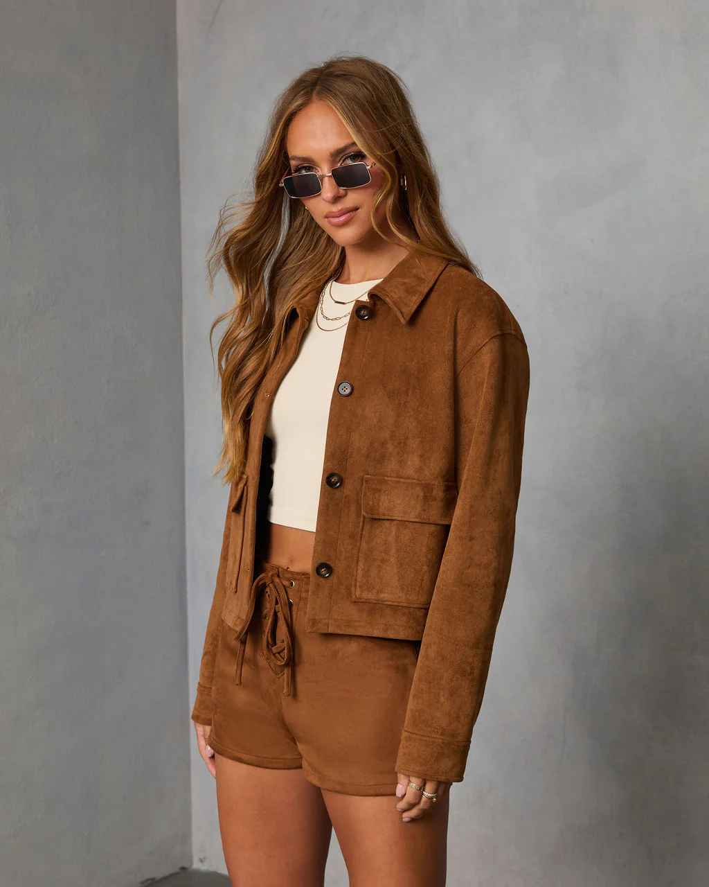 Autumn Muse Suede Jacket - Image 3