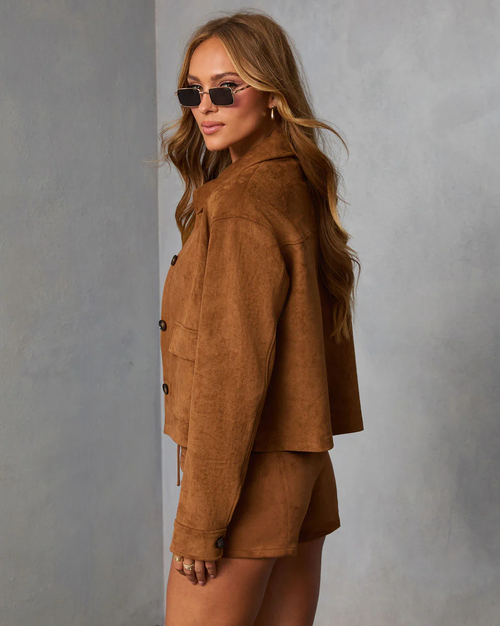 Autumn Muse Suede Jacket - Image 4