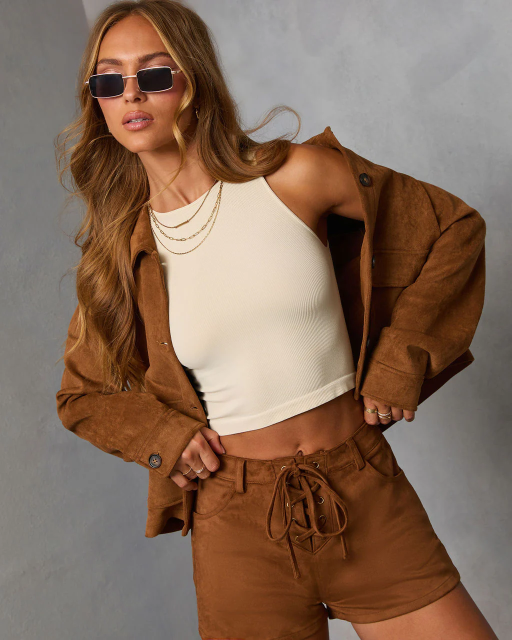 Autumn Muse Suede Jacket - Image 5